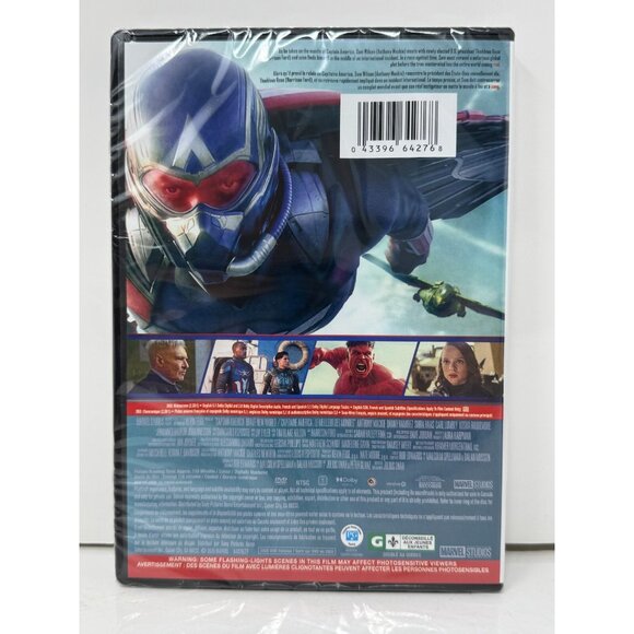 Captain America: Brave New World (DVD) Marvel Brand New and Sealed!!! - Picture 3 of 3